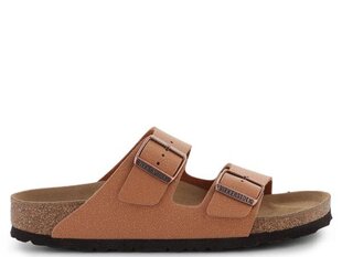 Naiste plätud Arizona bf Birkenstock 1025046, pruun цена и информация | Шлепанцы, тапочки для женщин | kaup24.ee