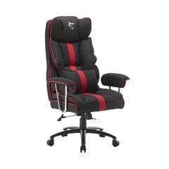 Игровое кресло White Shark LE Mans, черное/красное цена и информация | Офисные кресла | kaup24.ee