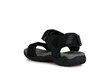 Meeste sandaalid Geox U3550A-0EK11-C9999, must цена и информация | Meeste plätud, sussid | kaup24.ee