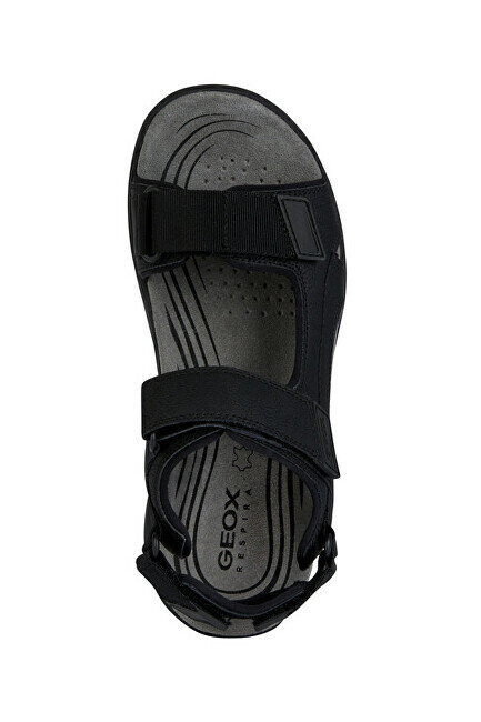 Meeste sandaalid Geox U3550A-0EK11-C9999, must hind ja info | Meeste plätud, sussid | kaup24.ee