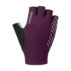 Kindad Shimano Advanced Gloves Red M цена и информация | Одежда для велосипедистов | kaup24.ee