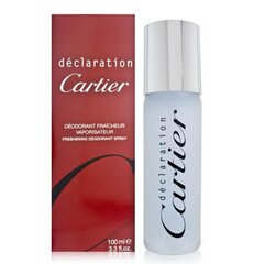 Raseerimisjärgne palsam Cartier Declaration meestele 100 ml hind ja info | Lõhnastatud kosmeetika meestele | kaup24.ee