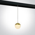 OneLight rippvalgusti Magnetic Ball LED 42136/BBS/W