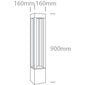 OneLight välisvalgusti, post Bollard 67504A/AN/C цена и информация | Aia- ja õuevalgustid | kaup24.ee