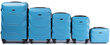 5-osaline kohvrite komplekt Wings 147-5, Sinine hind ja info | Kohvrid, reisikotid | kaup24.ee