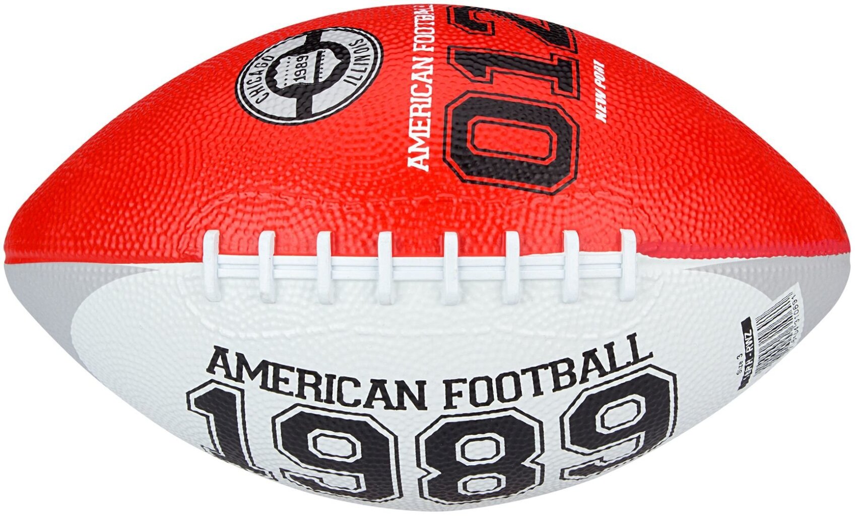 Ameerika jalgpalli pall New Port Mini, Punane/valge/hall hind ja info | Jalgpalli pallid | kaup24.ee
