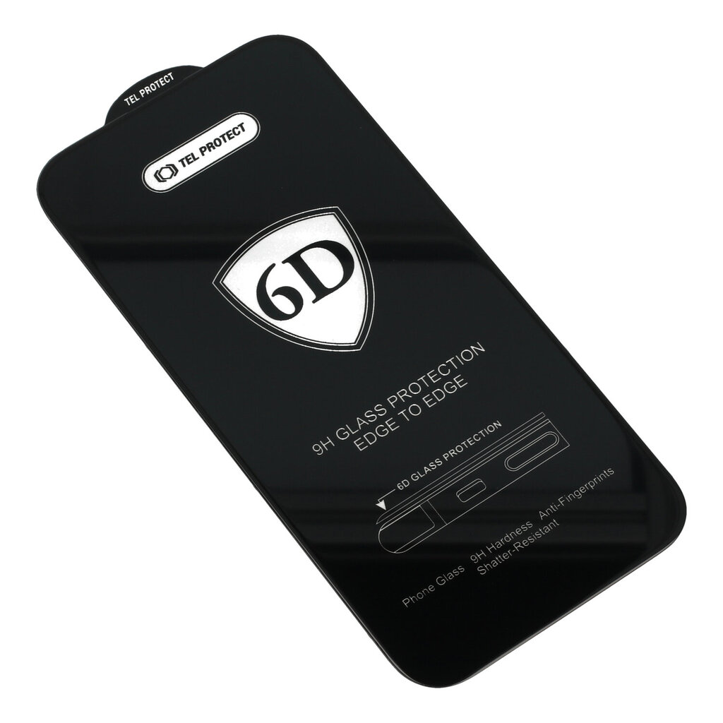 Full Glue 6D - iPhone 15 цена и информация | Ekraani kaitsekiled | kaup24.ee