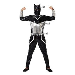 Maskeraadi kostüüm täiskasvanutele Black Panther Superkangelane Must hind ja info | Karnevali kostüümid | kaup24.ee
