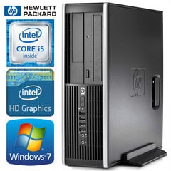 HP 6200 PRO SFF i5-2400 8GB 240SSD WIN7Pro цена и информация | Стационарные компьютеры | kaup24.ee