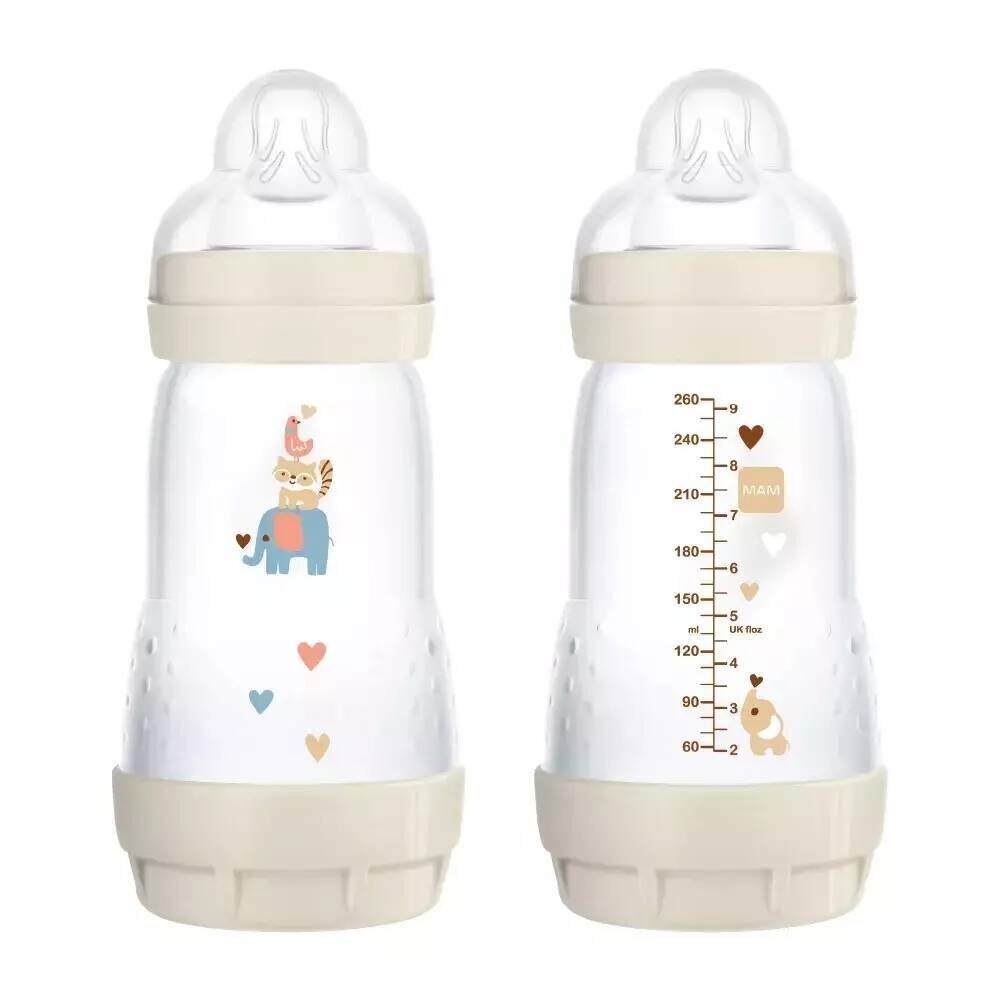 Anti-Colic beebipudel MAM Baby, 2m+, 260ml цена | kaup24.ee