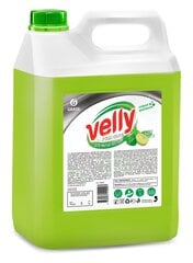 Nõudepesuvedelik "Velly" Premium laim ja piparmünt (5 kg kanister) цена и информация | Средства для мытья посуды | kaup24.ee