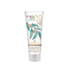 Mineraalne päikesekaitsekreem Australian Gold, Botanical SPF 50 Tinted Face Medium Tan цена и информация | Кремы от загара | kaup24.ee