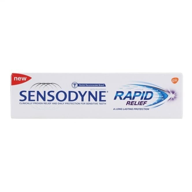 SENSODYNE hambapasta Rapid Relief 75 ml цена и информация | Suuhügieen | kaup24.ee