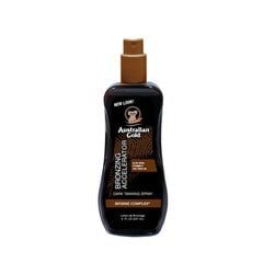 Pruunistav päevituspiim Australian Gold Accelerator Spray Gel With Bronzer, 237 ml hind ja info | Päikesekreemid | kaup24.ee