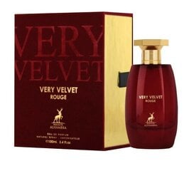 Parfüüm naistele Maison Alhambra Very Velvet Rouge Edp, 100 ml hind ja info | Naiste parfüümid | kaup24.ee