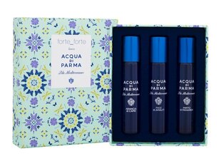 Komplekt Acqua di Parma Blu Mediterraneo forte naistele: parfüümvesi EDP, 3x12 ml hind ja info | Naiste parfüümid | kaup24.ee