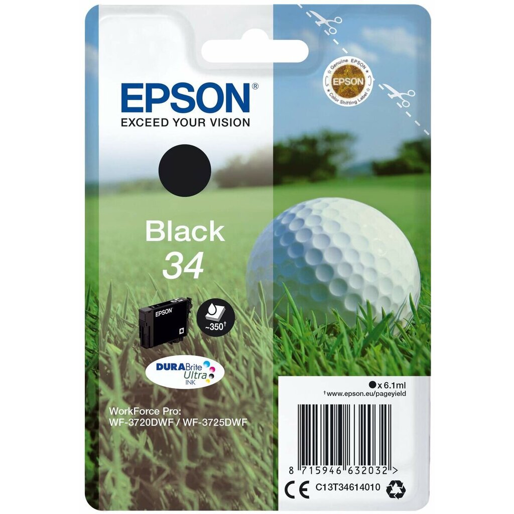 Epson C13T34614020 hind ja info | Tindiprinteri kassetid | kaup24.ee