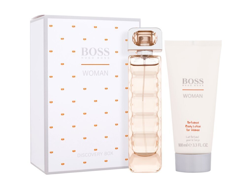 Komplekt Hugo Boss Discovery Box naistele: tualettvesi EDT, 50 ml + ihupiim, 100 ml цена и информация | Naiste parfüümid | kaup24.ee