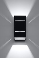 Sollux настенный светильник Blocco, grey цена и информация | Настенные светильники | kaup24.ee