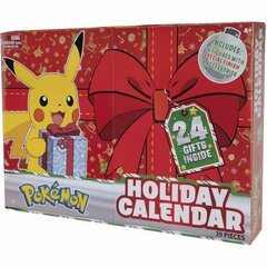 Рождественский календарь Bandai Pokémon 39 Предметы цена и информация | Рождественские украшения | kaup24.ee