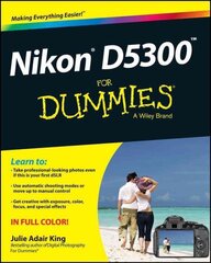 Nikon D5300 For Dummies hind ja info | Fotograafia raamatud | kaup24.ee