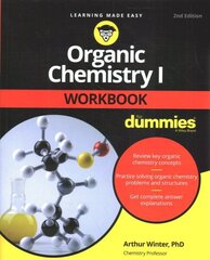 Organic Chemistry I Workbook For Dummies, 2nd edition hind ja info | Majandusalased raamatud | kaup24.ee