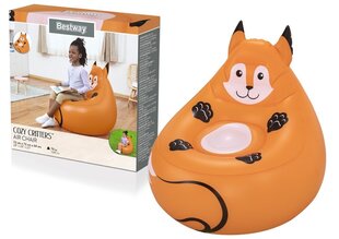 Täispuhutav tugitool fox Bestway, 72 cm x 72 cm x 64 cm hind ja info | Lastetoa kott-toolid, tugitoolid ja tumbad | kaup24.ee