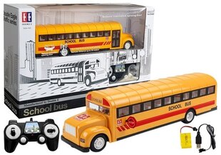 Kaugjuhitav koolibuss, kollane hind ja info | Poiste mänguasjad | kaup24.ee