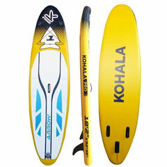 Надувная доска для серфинга с веслом и аксессуарами Kohala Arrow 1 Жёлтый (310 x 81 x 15 cm) цена и информация | SUP доски, водные лыжи, водные аттракционы | kaup24.ee