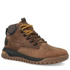 Ботинки JEEP мужские CANYON MID WP FUR, темно-коричневые цена и информация | Мужские ботинки | kaup24.ee