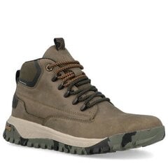 Ботинки  Jeep Canyon Mid Wp Fur, зеленый/ коричневый цена и информация | Мужские ботинки | kaup24.ee