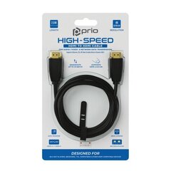 Prio HDMI, 2 m цена и информация | Кабели и провода | kaup24.ee