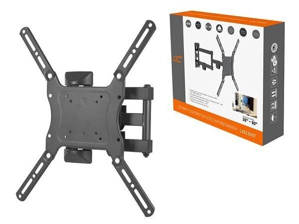 Lamex LXLCD117 TV wall mount up to 60" / 30kg hind ja info | Teleri seinakinnitused ja hoidjad | kaup24.ee