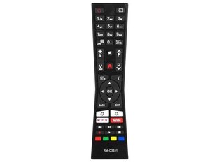 Пульт дистанционного управления для TV LCD / LED / JVC / VESTEL / HYUNDAI RM-C3331 NETFLIX / YOUTUBE Lamex LXP3331  цена и информация | Аксессуары для Smart TV | kaup24.ee