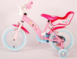 Laste jalgratas Disney Princess, 14", roosa hind ja info | Jalgrattad | kaup24.ee