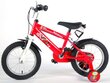 Jalgratas poistele Disney Cars 14'' 23,5 cm, punane hind ja info | Jalgrattad | kaup24.ee