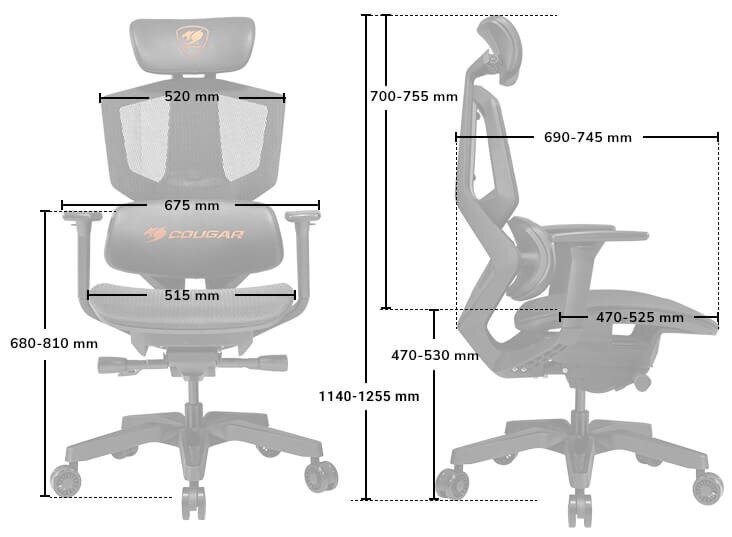 Kontoritool Cougar Argo One Black Gaming Chair hind ja info | Kontoritoolid | kaup24.ee