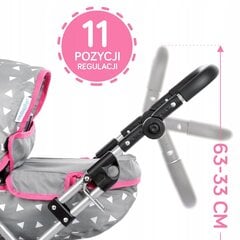 Коляска для кукол Kinderplay Model S kaina ir informacija | Игрушки для девочек | kaup24.ee