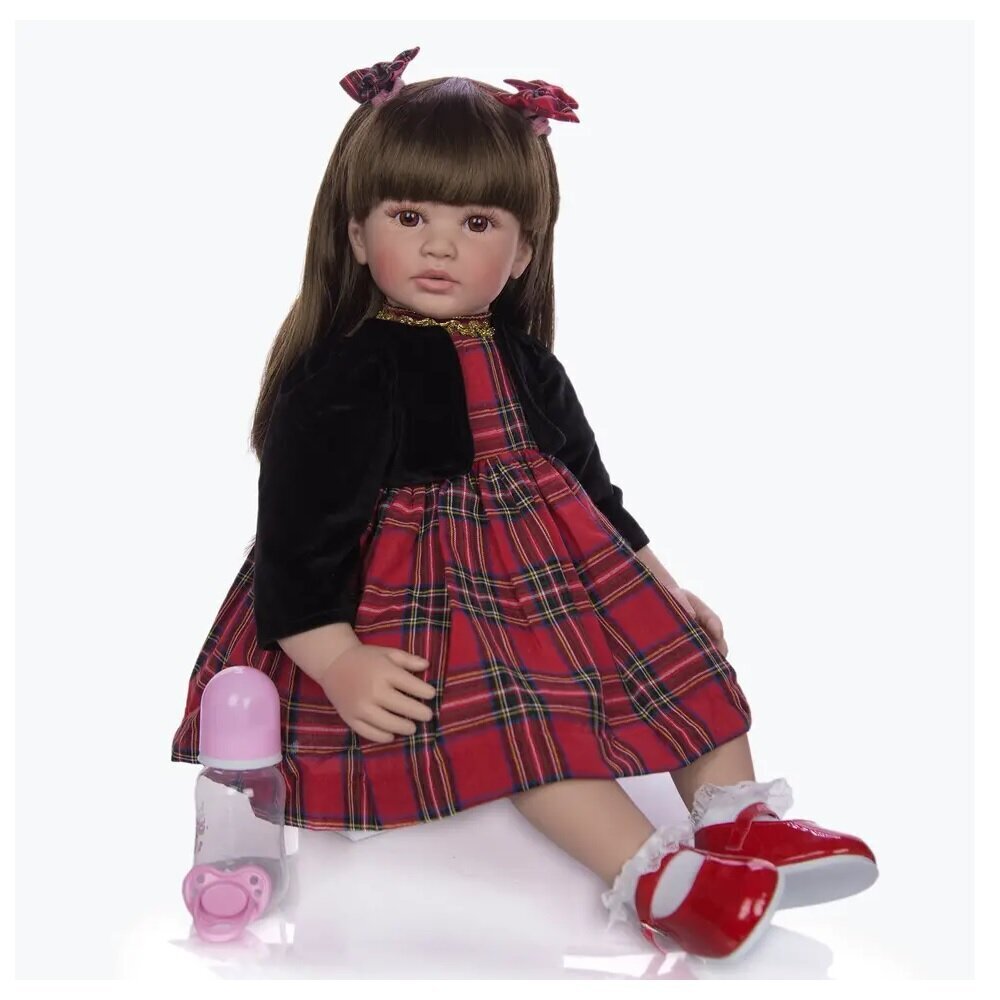 Nukk aksessuaaridega Reborn dolls, 58 cm цена и информация | Tüdrukute mänguasjad | kaup24.ee