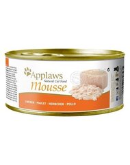 Applaws Cat Mousse koos kanaga, 12x(6x70g) hind ja info | Konservid kassidele | kaup24.ee