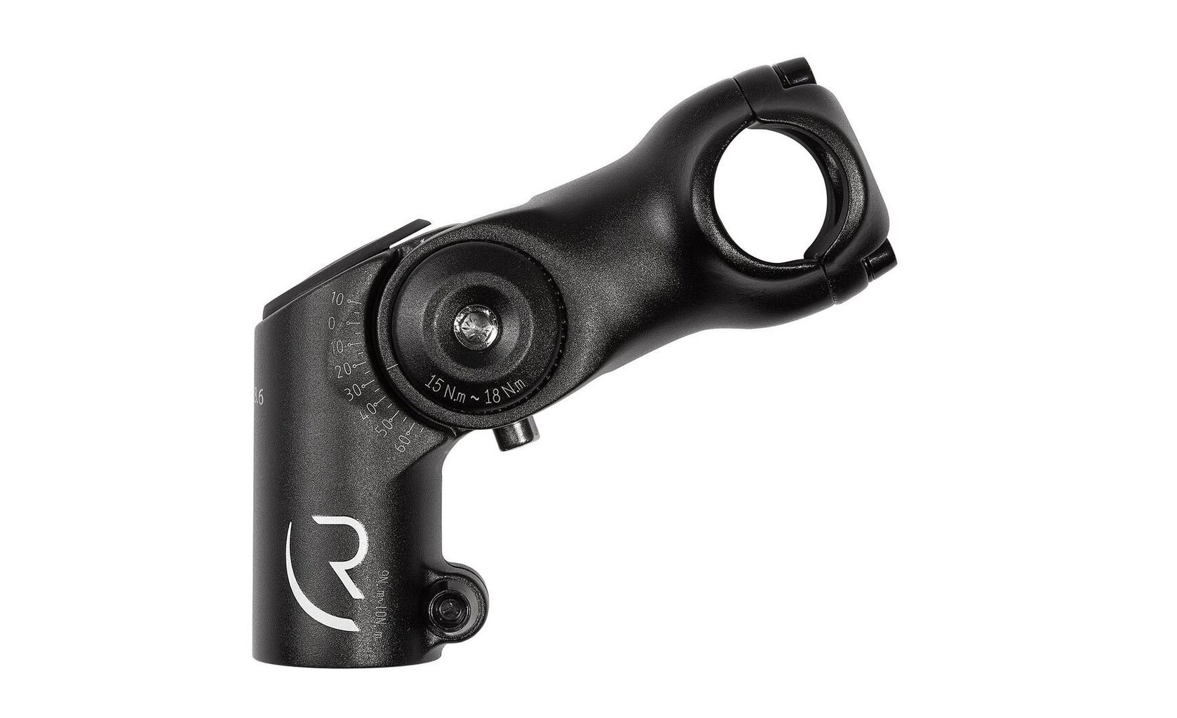 Reguleeritav stemm Cube RFR Trekking Alu, 25.4 mm, must hind ja info | Muud jalgratta varuosad | kaup24.ee