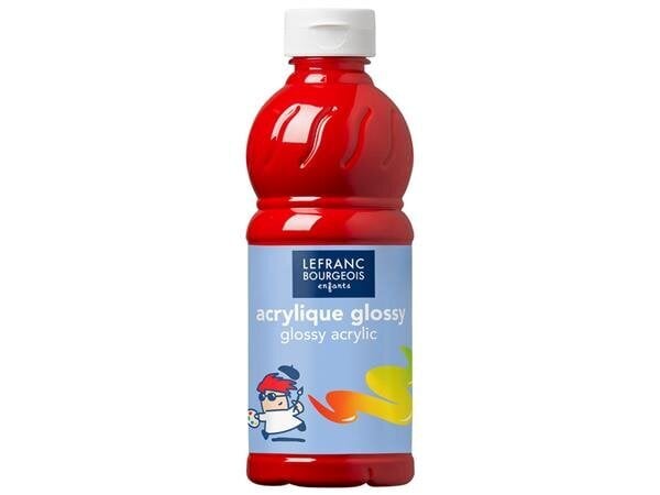 Akrüülvärv Glossy 396, 500ml, bright red цена и информация | Kunstitarbed, voolimise tarvikud | kaup24.ee