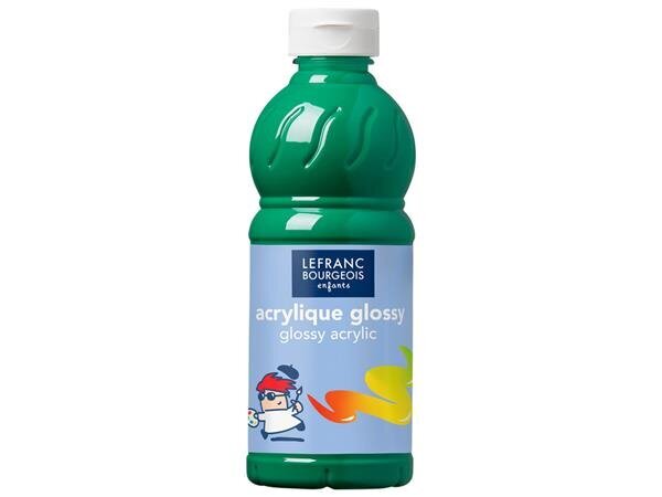 Akrüülvärv Glossy 558, 500ml, roheline hind ja info | Kunstitarbed, voolimise tarvikud | kaup24.ee