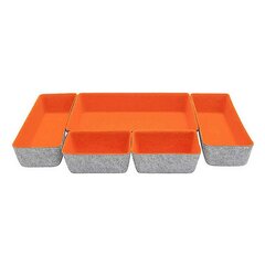 Korvikomplekt Confortime 5 Tükid 27,5 x 20 x 5,3 cm цена и информация | Ящики для вещей | kaup24.ee