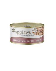 Applaws Cat tuunikala koos lõhega soolvees, 24x156 g hind ja info | Applaws Lemmikloomatarbed | kaup24.ee