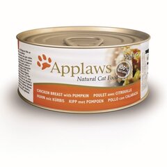 Applaws Cat koos kana ja kõrvitsaga, 24x70 g hind ja info | Konservid kassidele | kaup24.ee