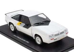 Opel Manta B 400 – 1981 White 24P003 Hachette 1:24 hind ja info | Mudelautode kollektsioneerimine | kaup24.ee