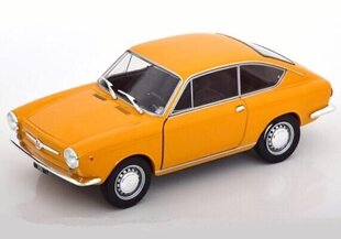 Fiat 850 Coupe 1965 Dark Yellow WB124168 WHITEBOX 1:24 цена и информация | Коллекционные модели автомобилей | kaup24.ee