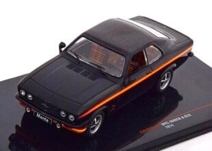 Opel Manta A GT/E 1974 Black IXO 1:43 CLC491N hind ja info | Mudelautode kollektsioneerimine | kaup24.ee