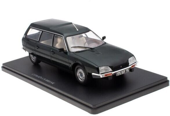 Citroen Cx Breack 1982 Black Cit033 Hachette 1:24 hind ja info | Mudelautode kollektsioneerimine | kaup24.ee